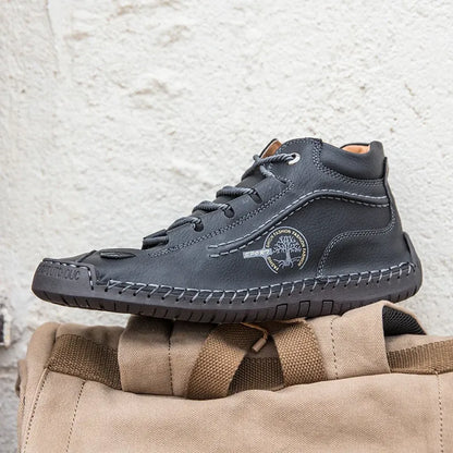 Retro Pigskin Boots